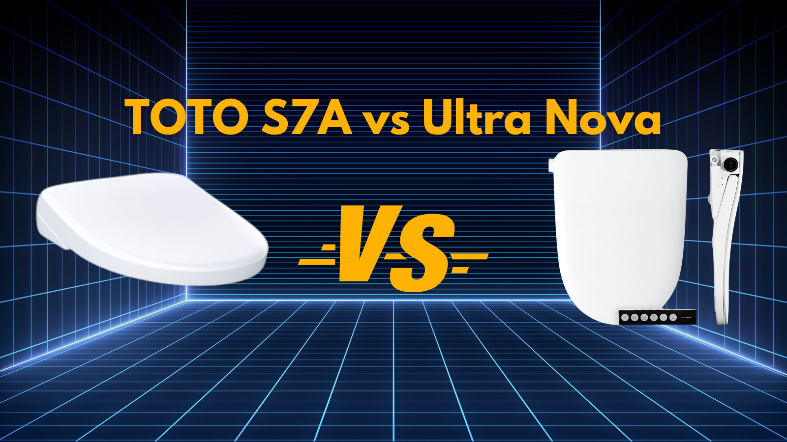 toto s7a vs ultra nova bidet seat comparison