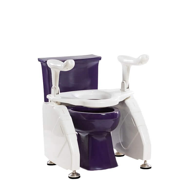 Dignity Lifts Toilet Lift DL2 With Purple Toilet Position 1