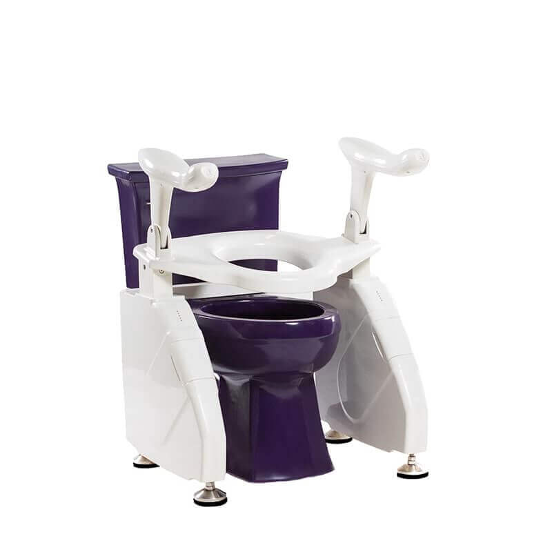 Dignity Lifts Toilet Lift DL2 With Purple Toilet Position 3