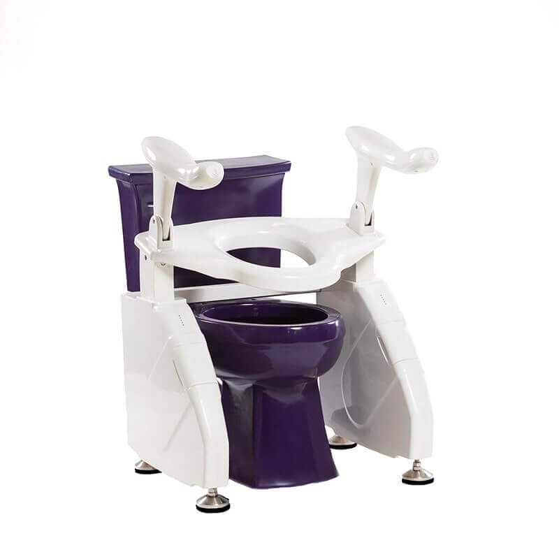 Dignity Lifts Toilet Lift DL2 With Purple Toilet Position 4