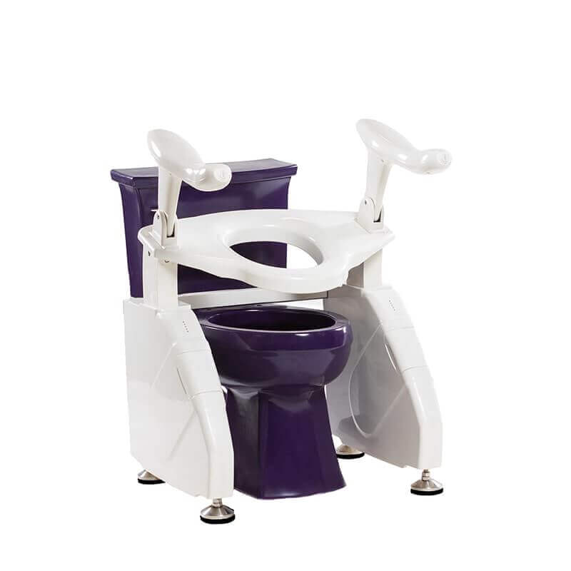 Dignity Lifts Toilet Lift DL2 With Purple Toilet Position 5