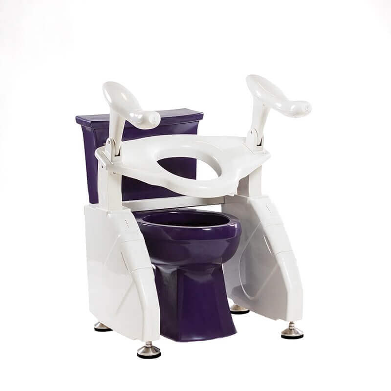 Dignity Lifts Toilet Lift DL2 With Purple Toilet Position 6
