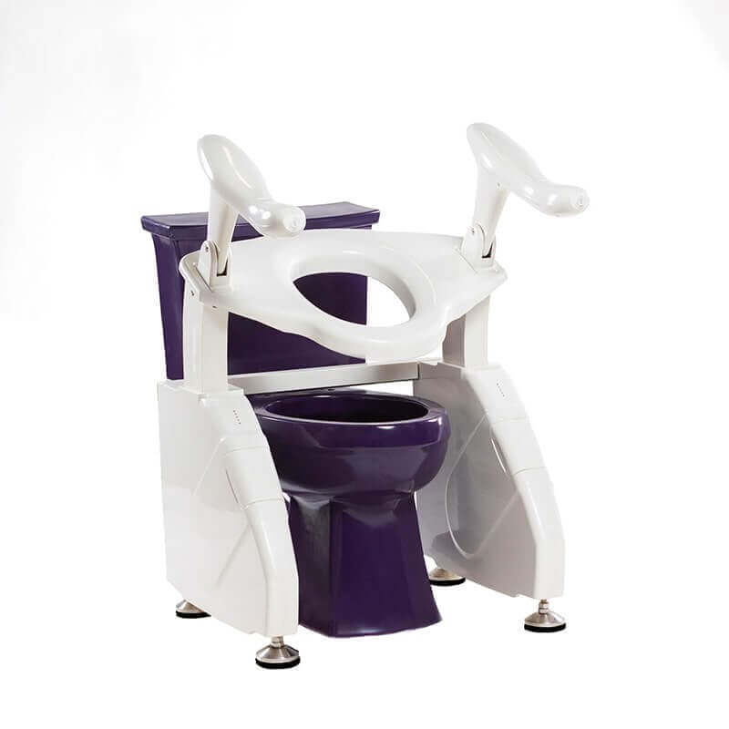 Dignity Lifts Toilet Lift DL2 With Purple Toilet Position 7