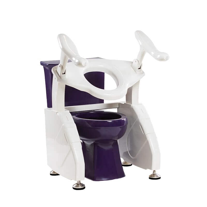 Dignity Lifts Toilet Lift DL2 With Purple Toilet Position 8