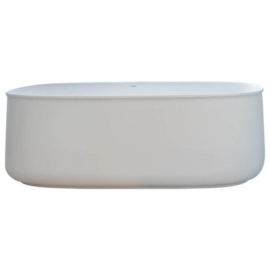duravit 700462 freestanding bathtub front view