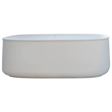 duravit 700463 71 inch zencha freestanding bathtub front view