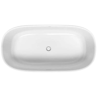 duravit 700463 zencha bathtub top view