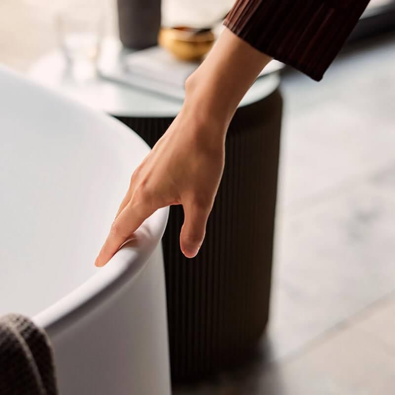 duravit 700464 zencha bathtub up close