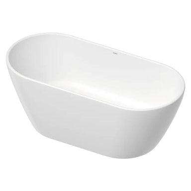 duravit d neo 63 inch bathtub corner view no faucet