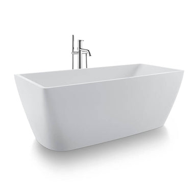 duravit durasquare 700430 freestanding bathtub corner view
