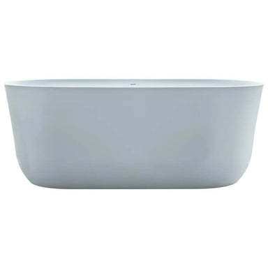 duravit soleil by starck freestanding bathtub front view