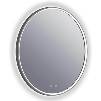 electric mirror brilliance led lighted mirror front view