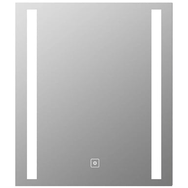 electric mirror fusion lighted mirror 24 x 28 inch