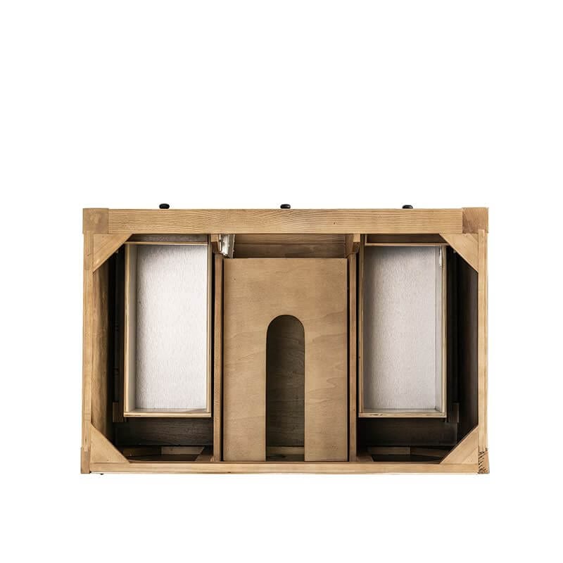 James Martin Breckenridge 36 Inch Single Vanity Light Natural Oak Top View