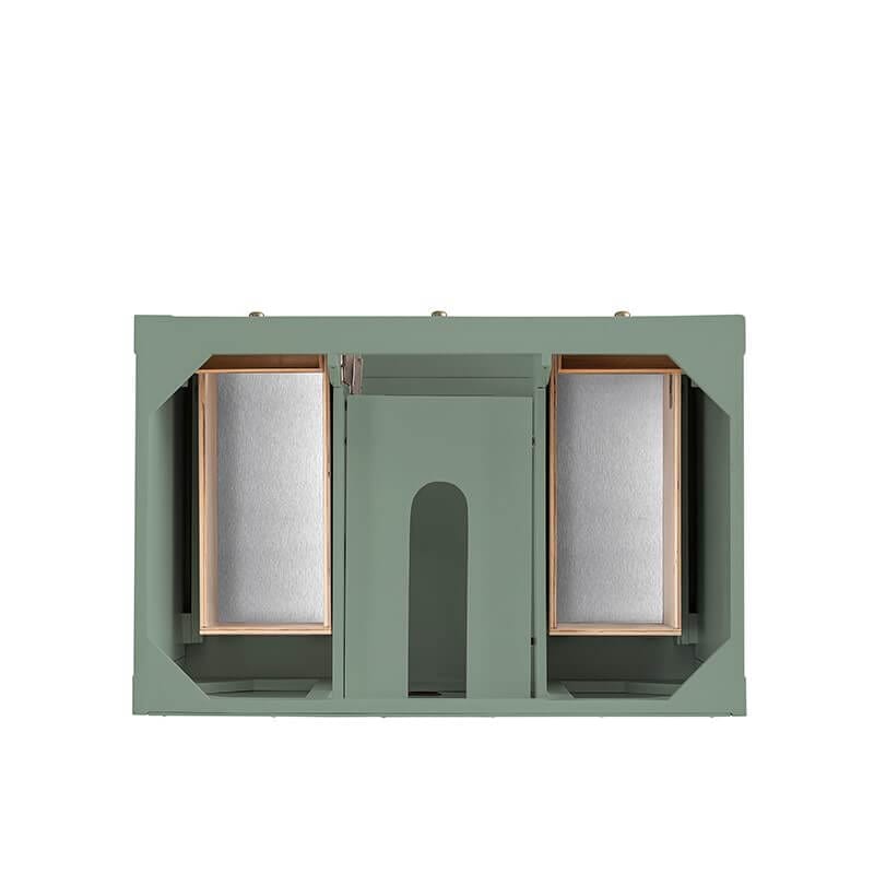 James Martin Breckenridge 36 Inch Single Vanity Smokey Celadon Top View