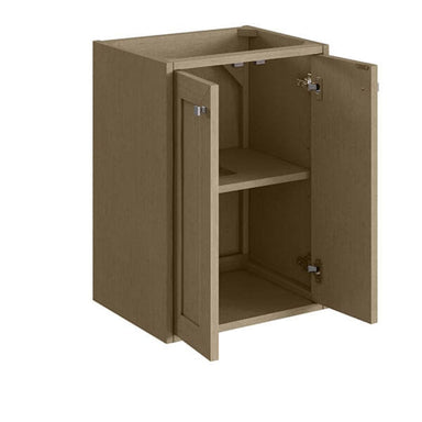 James Martin Chianti 20 Single Vanity Walnut Whisper Open