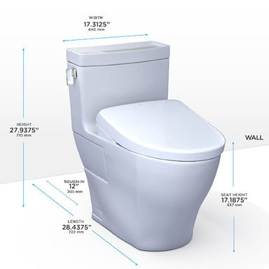 toto legato washlet s7a dimensions