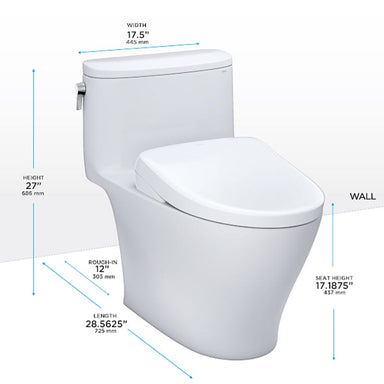 toto nexus washlet s7 dimensions
