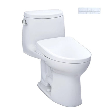 toto ultramax ii washlet s7a one piece 1.28 gpf corner view