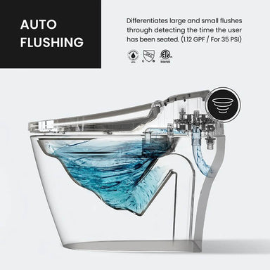 vovo stylement TCB-8100N smart toilet auto flushing