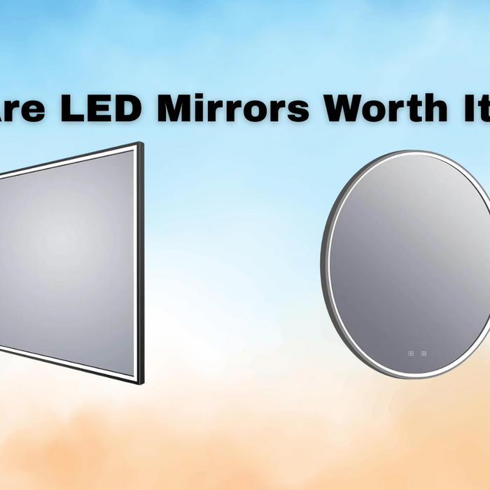 are led mirrors worth it colorful background article image