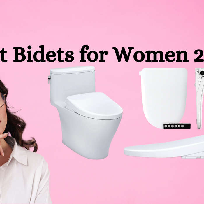 best bidets for women bidet toilet combo and bidet seats with woman deciding which one to choose