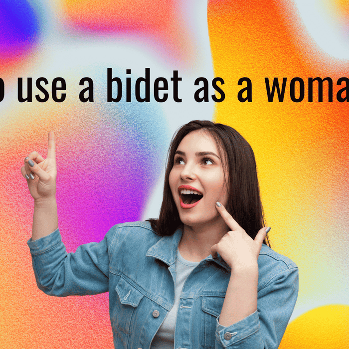 How to use a bidet as a woman 