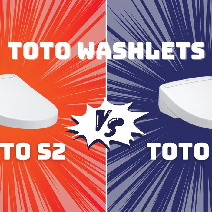 TOTO S2 vs S5 bidet seats with controllers