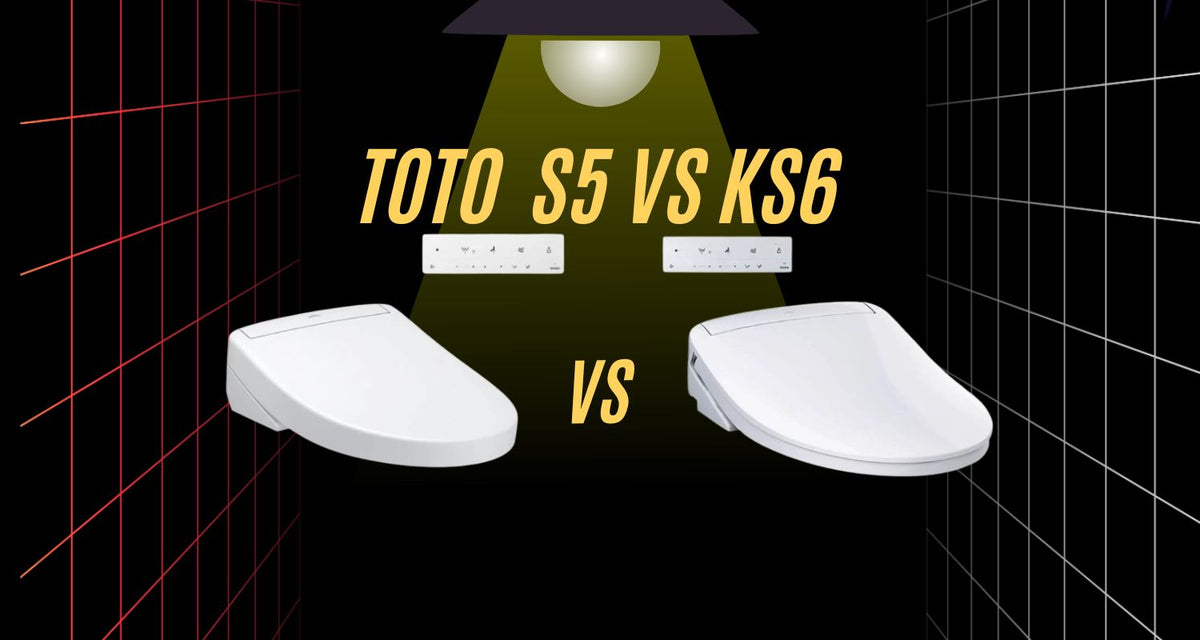 TOTO S5 vs KS6 Both bidet seats with controllers