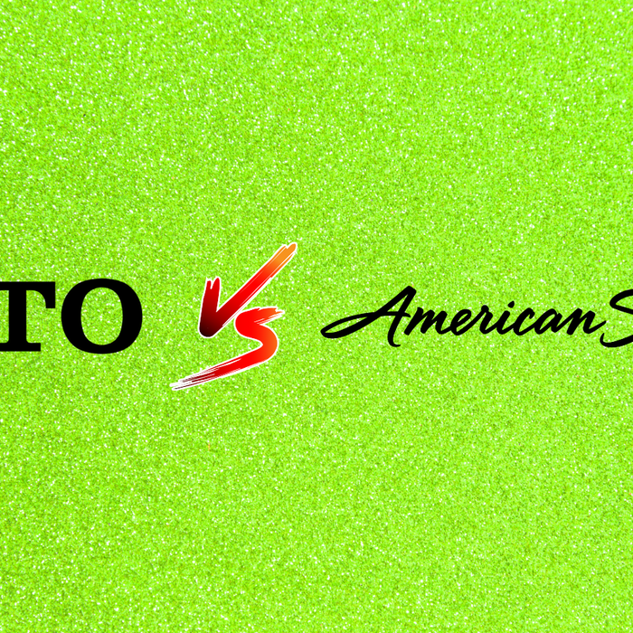 TOTO versus American Standard logo comparison.