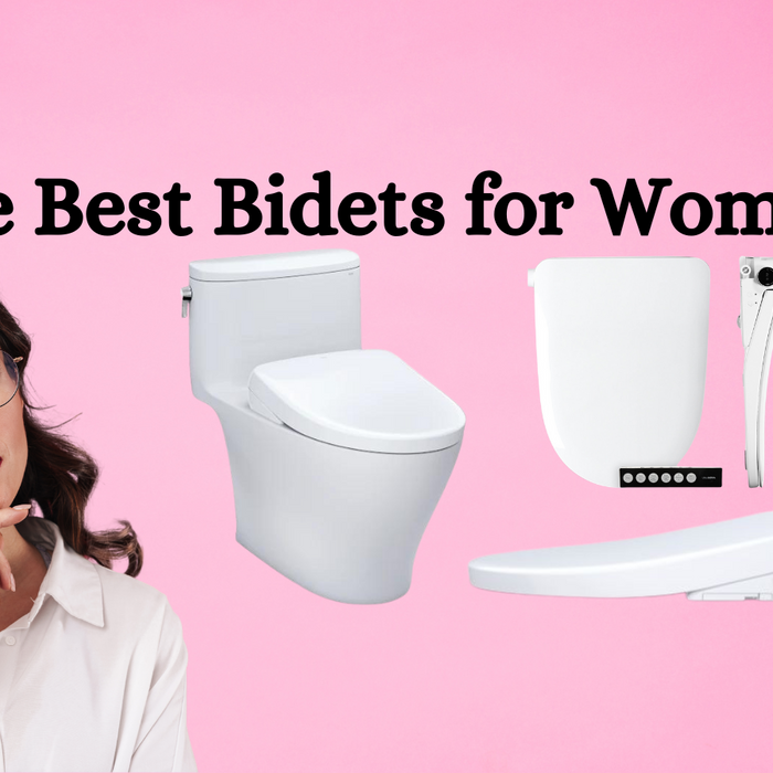 best bidets for women bidet toilet combo and bidet seats with woman deciding which one to choose