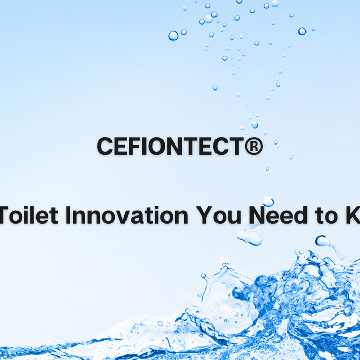 cefiontect the toto toilet innovation you need to know about article title with water background