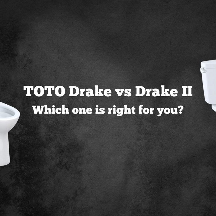 TOTO Drake and Drake II comparison.