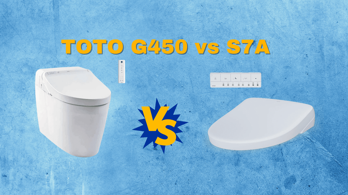 TOTO G450 vs S7A Washlet: Which One is Right For You?