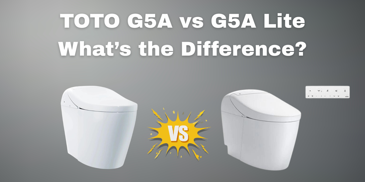 TOTO G5A vs G5A Lite: What's the Difference? — Premier Bidets