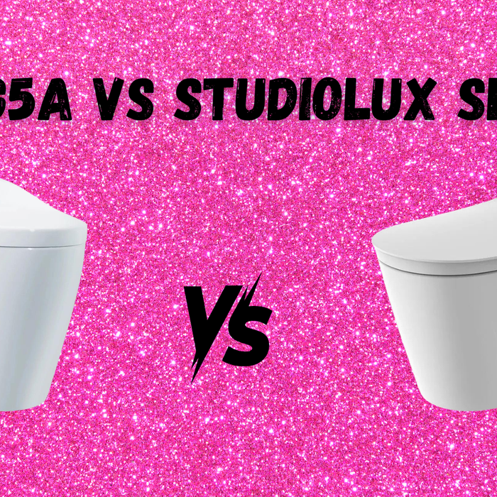 toto g5a vs studiolix sli 3000 pink background black text