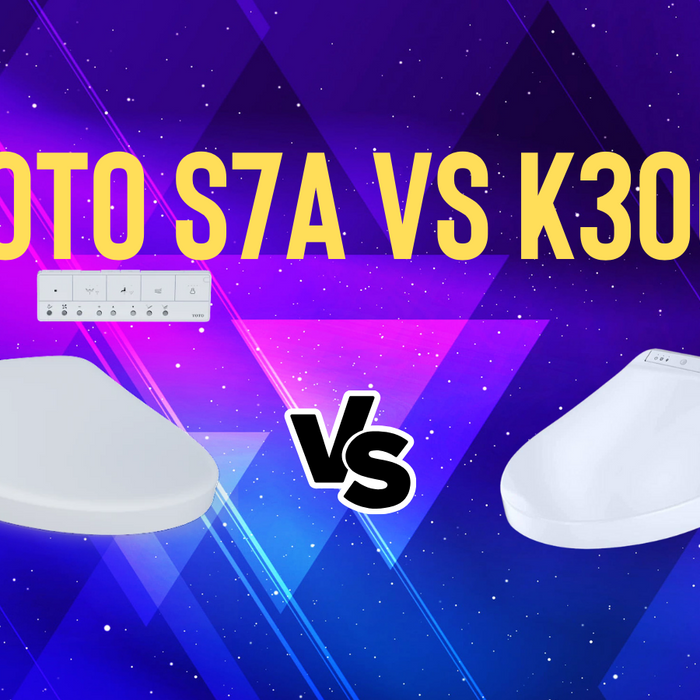 TOTO S7A vs K300: Which Washlet is Better?