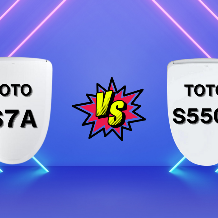 toto s7a vs s550e washlet comparison 