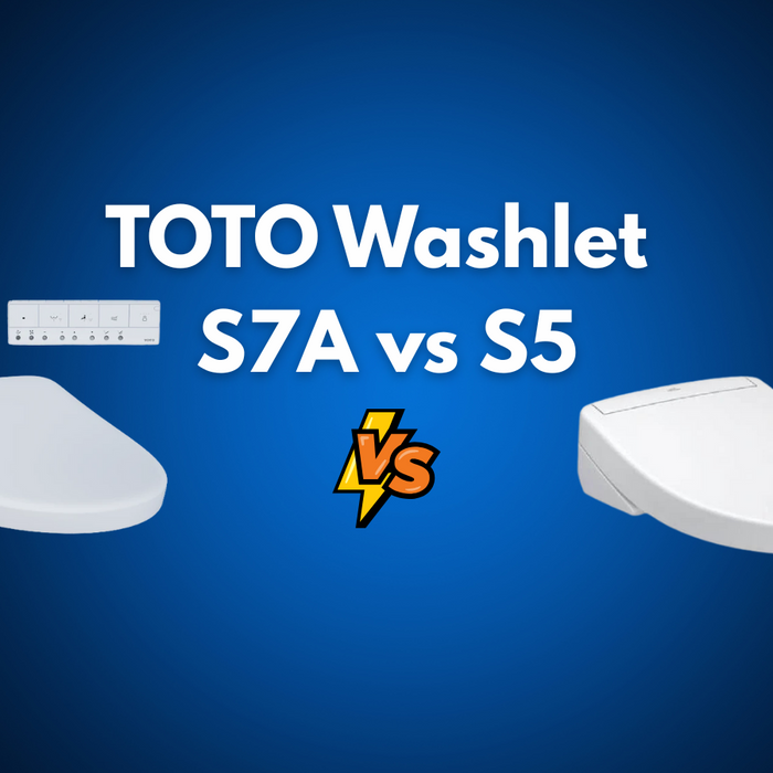 toto washlet s7a vs s5 blue background