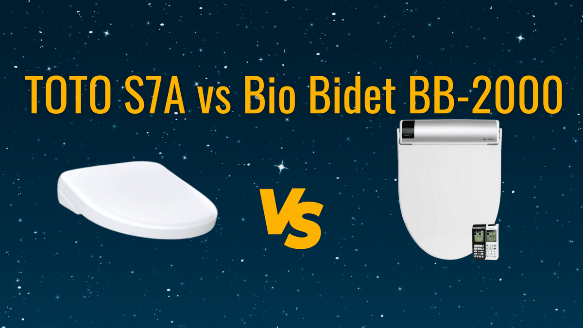 toto s7a vs bio bidet bb-2000 comparison 