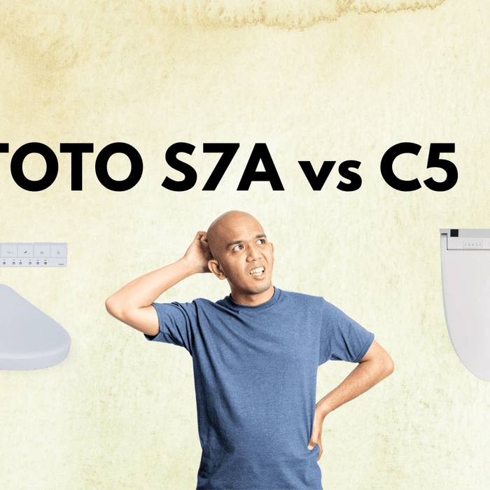 toto s7a vs c5: which washlet should i buy?