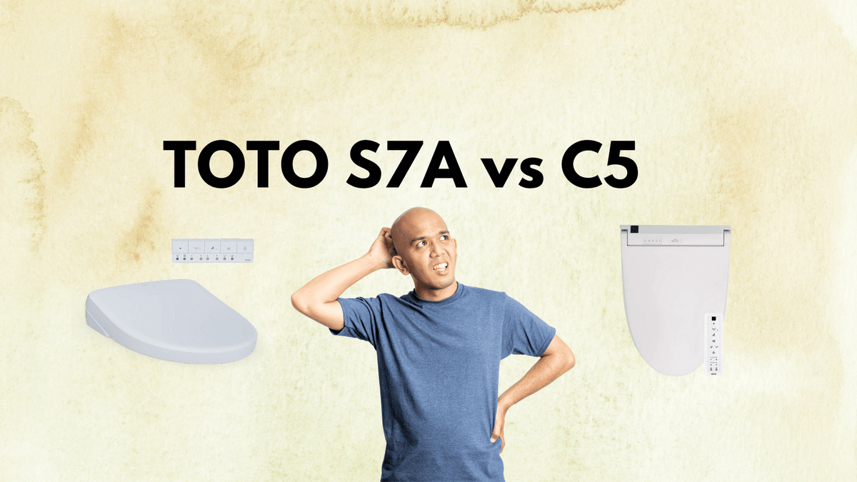 toto s7a vs c5: which washlet should i buy?