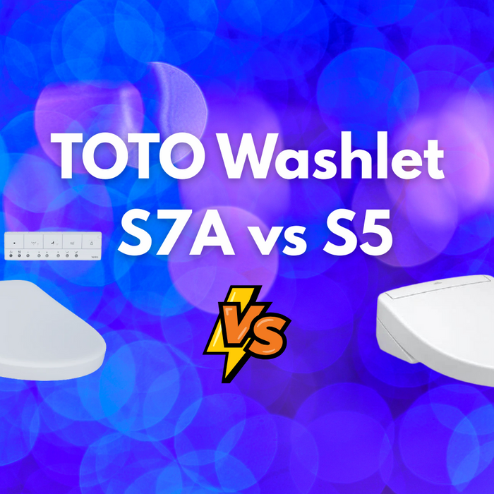 toto washlet s7a vs s5 blue pattern background