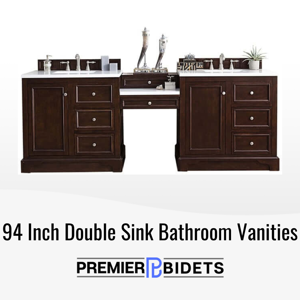 94 Inch Double Sink Bathroom Vanities