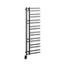19.5" x 60.5" Trento Hydronic Towel Warmer in Matte Black