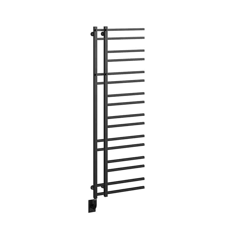 19.5" x 60.5" Trento Hydronic Towel Warmer in Matte Black