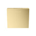 3 Inch Square Aroma Designer Steamhead with AromaTherapy Reservoir in Satin Brass