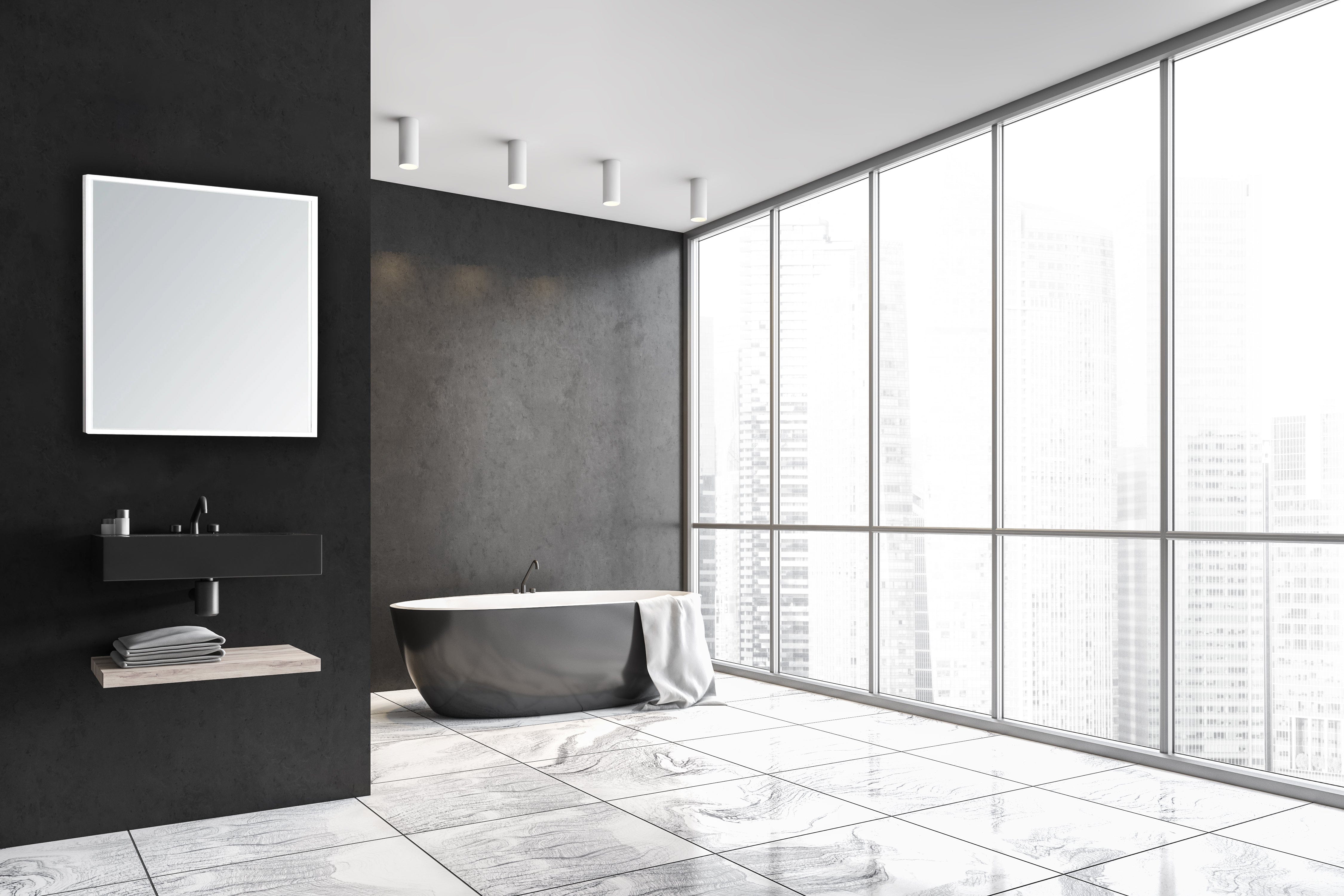 Modern Mirrors Astral Lighted Bathroom Vanity Mirror
