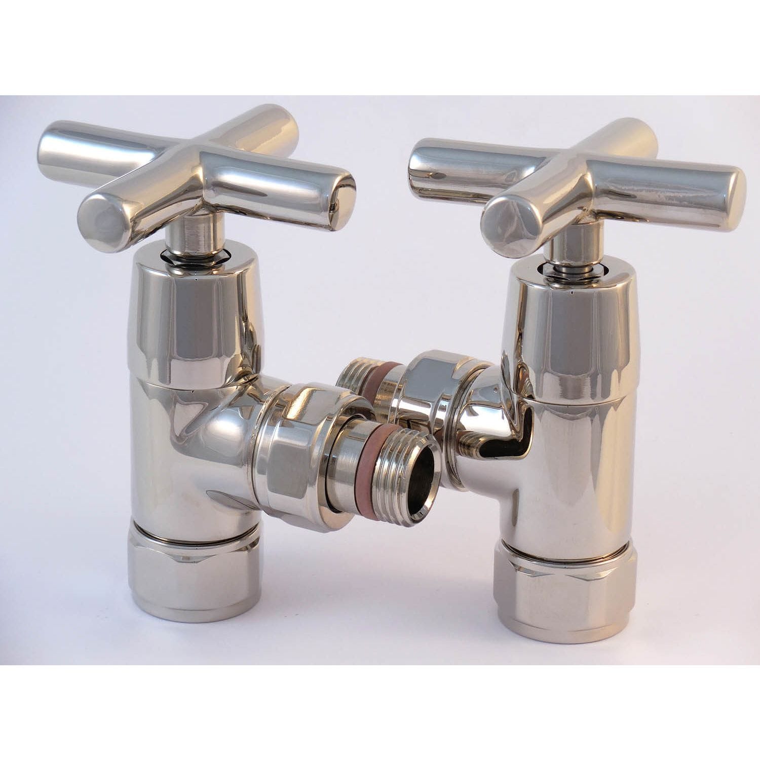 ICO Bath Traditional Valve Set in Chrome