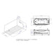 AM189ETL-R 6 ft Left Drain Acrylic White Whirlpool Bathtub with Fixtures Master Spec Sheet